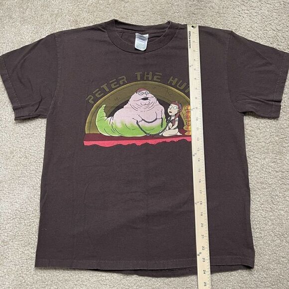 Vintage Star Wars Family Guy Peter the Hutt Adult Medium Brown T Shirt 2000s - Picture 4 of 7